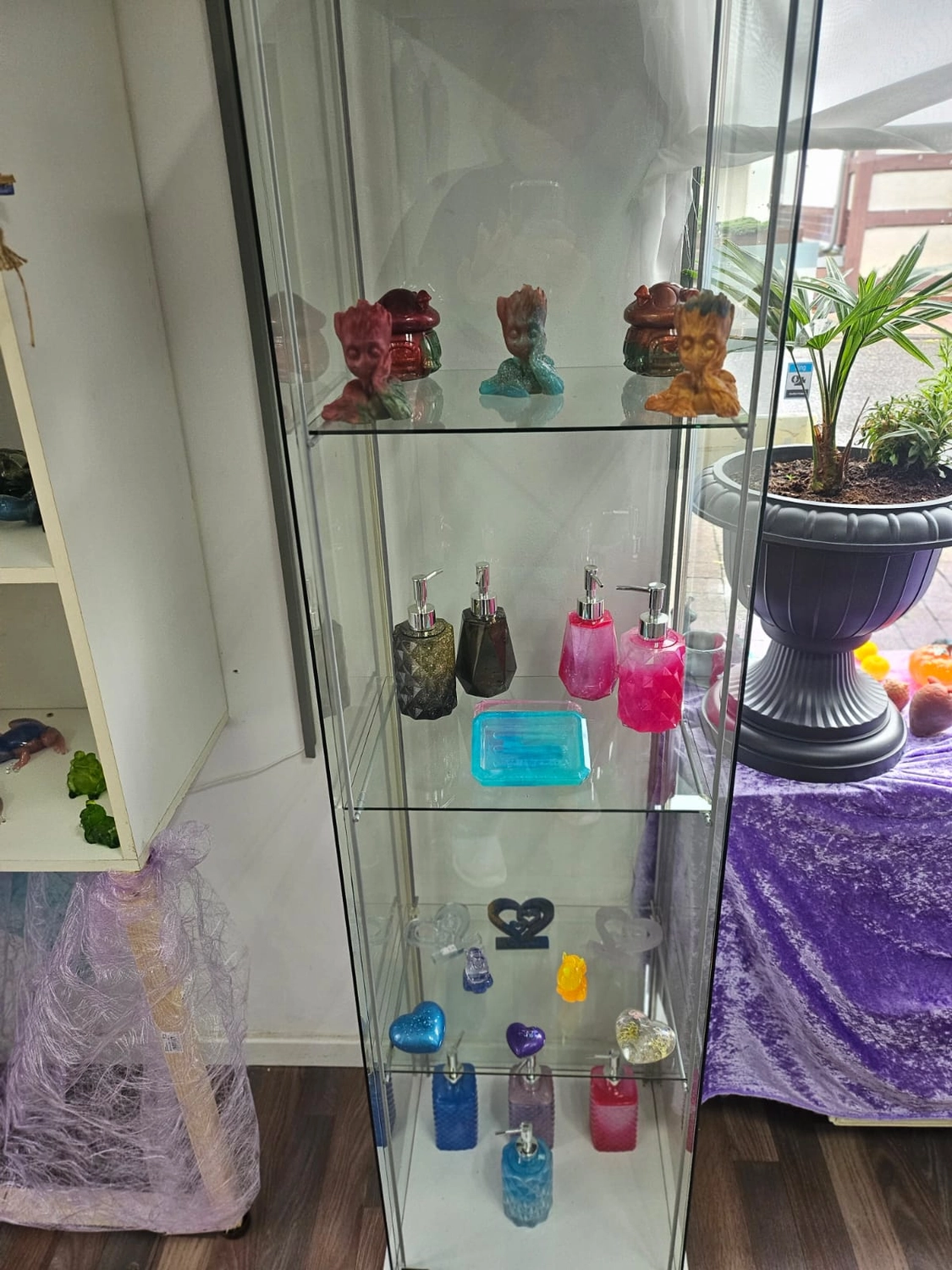 Jassi´s Schatzkiste - Handarbeit und Esoterik - Dekorationsstück aus Harz