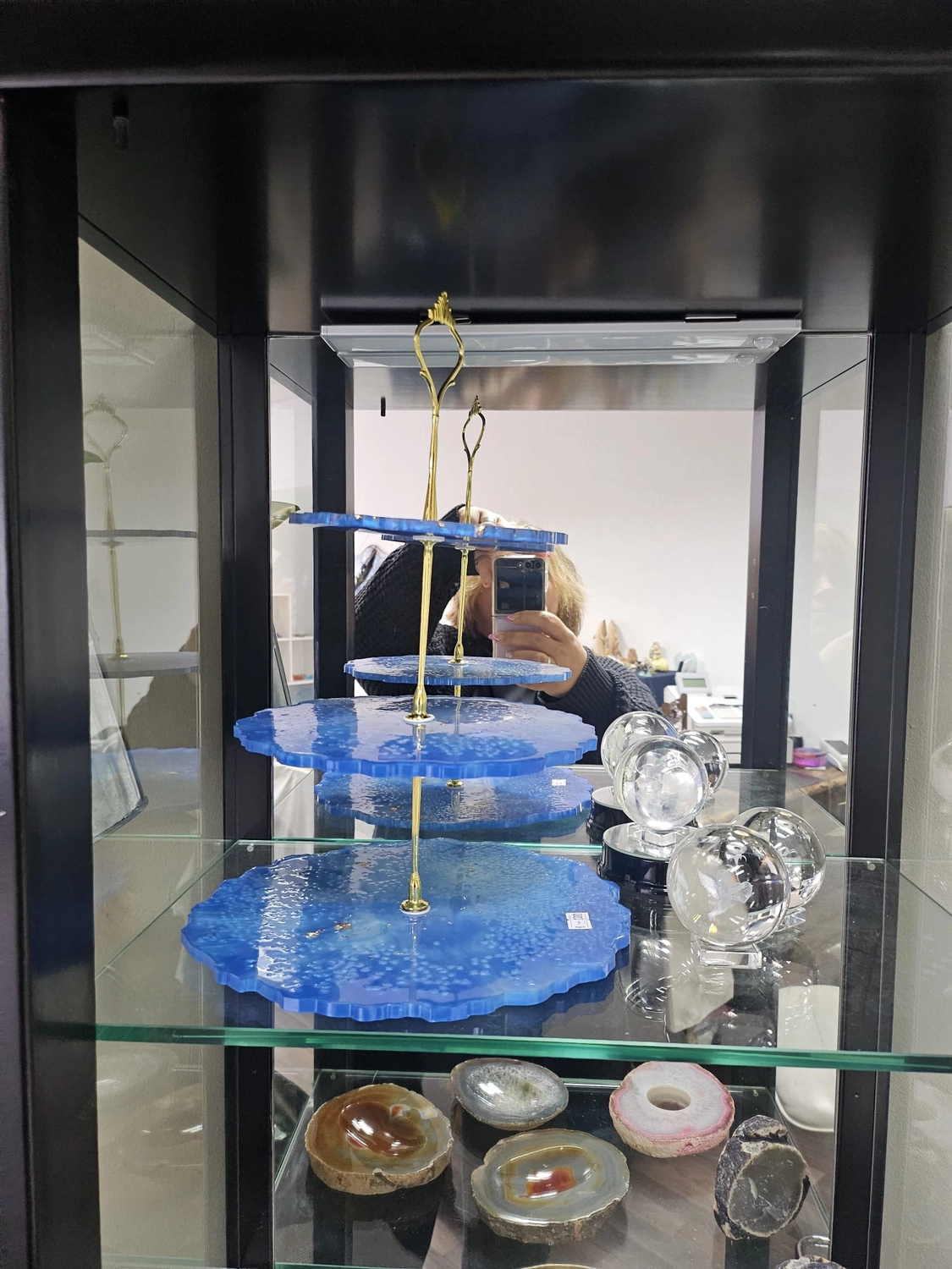 Jassi´s Schatzkiste - Handarbeit und Esoterik - Dekorationsstück aus Harz